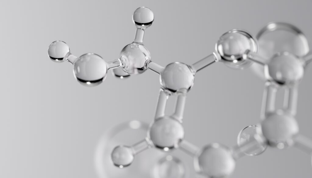 Science,Cosmetic,Lab,Technology,3d,Rendering.,Beauty,Product,With,Kojic